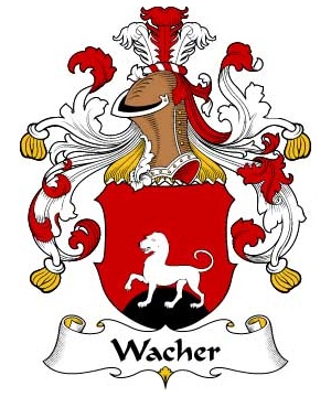 German/W/Wacher-Crest-Coat-of-Arms