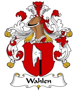 German/W/Wahlen-Crest-Coat-of-Arms