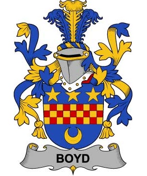 Irish/B/Boyd-(of-Danson)-Crest-Coat-of-Arms