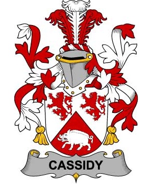 Irish/C/Cassidy-or-O'Cassidy-Crest-Coat-of-Arms