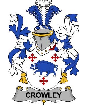 Irish/C/Crowley-or-O'Crouley-Crest-Coat-of-Arms