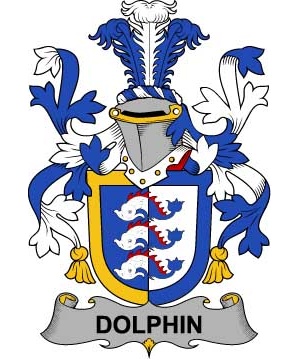 Irish/D/Dolphin-or-Dolphyn-Crest-Coat-of-Arms