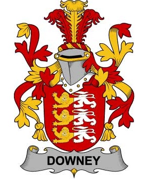 Irish/D/Downey-or-O'Downey-Crest-Coat-of-Arms