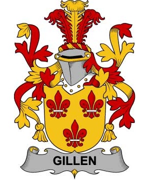 Irish/G/Gillen-or-O'Gillen-Crest-Coat-of-Arms