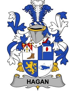 Irish/H/Hagan-or-O'Hagan-Crest-Coat-of-Arms