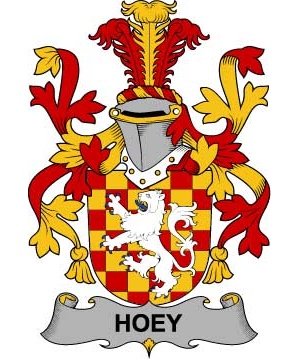Irish/H/Hoey-or-O'Hoey-Crest-Coat-of-Arms
