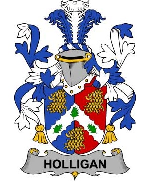 Irish/H/Holligan-or-O'Halligan-Crest-Coat-of-Arms