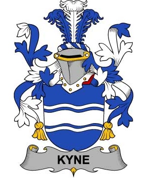 Irish/K/Kyne-or-O'Kyne-Crest-Coat-of-Arms