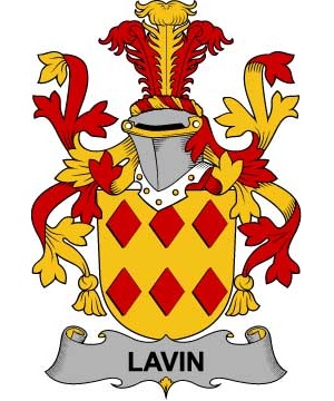 Irish/L/Lavin-or-O'Lavin-Crest-Coat-of-Arms