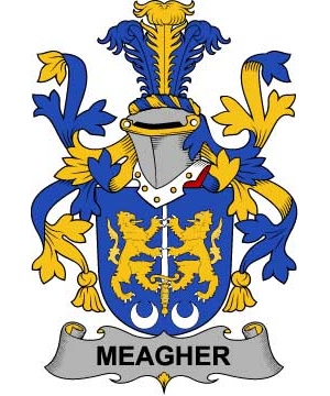 Irish/M/Meagher-or-O'Maher-Crest-Coat-of-Arms