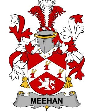 Irish/M/Meehan-or-O'Meighan-Crest-Coat-of-Arms