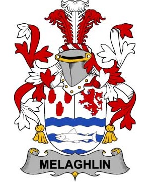 Irish/M/Melaghlin-or-O'Melaghlin-Crest-Coat-of-Arms