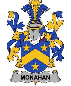 Irish/M/Monahan-or-O'Monaghan-Crest-Coat-of-Arms