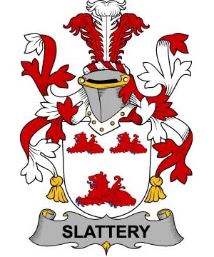 Irish/S/Slattery-or-O'Slattery-Crest-Coat-of-Arms