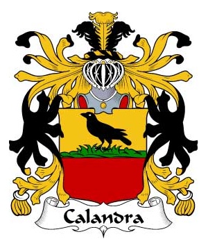 Italian/C/Calandra-Crest-Coat-of-Arms