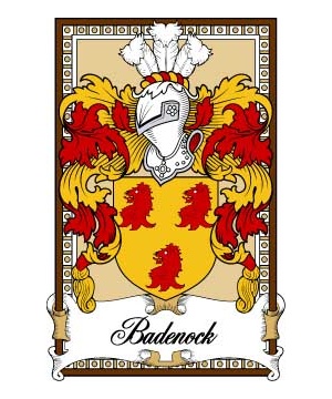 Scottish-Bookplates/B/Badenock-Crest-Coat-of-Arms