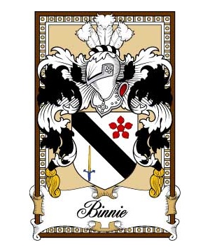 Scottish-Bookplates/B/Bennie-or-Binnie-Crest-Coat-of-Arms