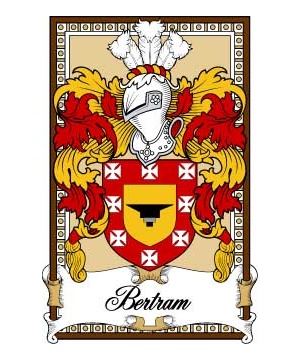 Scottish-Bookplates/B/Bertram-Crest-Coat-of-Arms