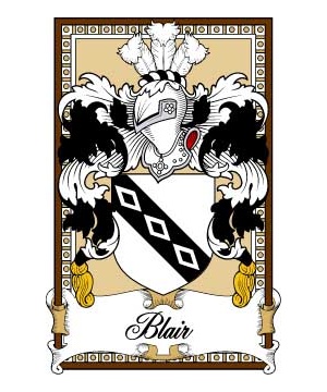 Scottish-Bookplates/B/Blair-Crest-Coat-of-Arms