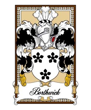 Scottish-Bookplates/B/Borthwick-Crest-Coat-of-Arms