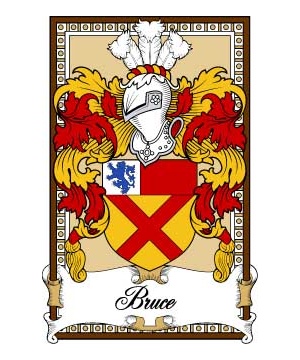 Scottish-Bookplates/B/Bruce-Crest-Coat-of-Arms