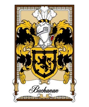 Scottish-Bookplates/B/Buchanan-Crest-Coat-of-Arms