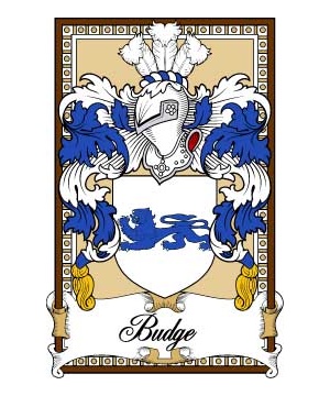 Scottish-Bookplates/B/Budge-Crest-Coat-of-Arms