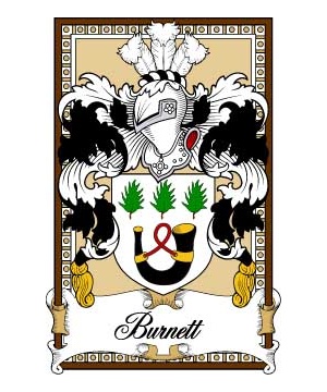 Scottish-Bookplates/B/Burnett-Crest-Coat-of-Arms