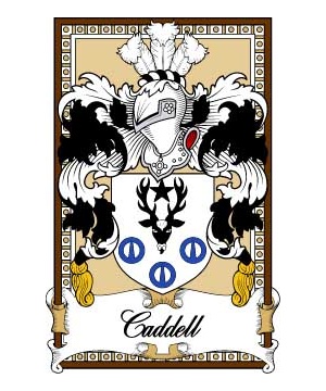 Scottish-Bookplates/C/Caddell-Crest-Coat-of-Arms