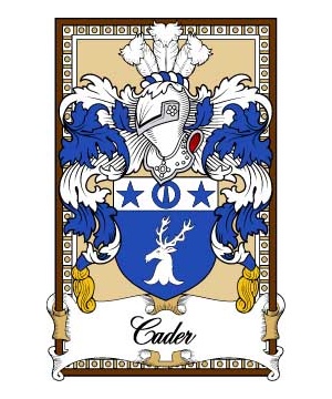 Scottish-Bookplates/C/Cader-Crest-Coat-of-Arms