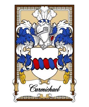 Scottish-Bookplates/C/Carmichael-Crest-Coat-of-Arms