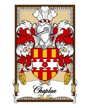 Scottish-Bookplates/C/Chaplan-Crest-Coat-of-Arms