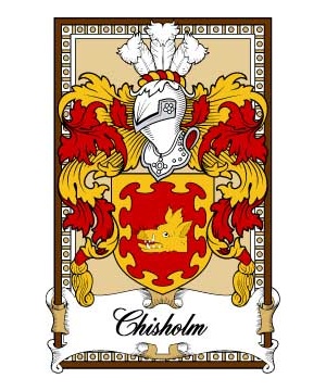 Scottish-Bookplates/C/Chisholm-Crest-Coat-of-Arms