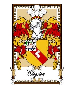 Scottish-Bookplates/C/Clogston-or-Clogstoun-Crest-Coat-of-Arms