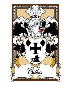 Scottish-Bookplates/C/Colless-Crest-Coat-of-Arms