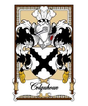 Scottish-Bookplates/C/Colquhoun-Crest-Coat-of-Arms