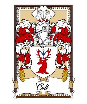 Scottish-Bookplates/C/Colt-ot-Coult-Crest-Coat-of-Arms