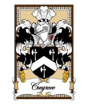 Scottish-Bookplates/C/Congreve-Crest-Coat-of-Arms