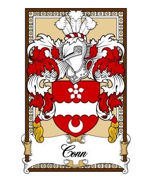 Scottish-Bookplates/C/Conn-Crest-Coat-of-Arms