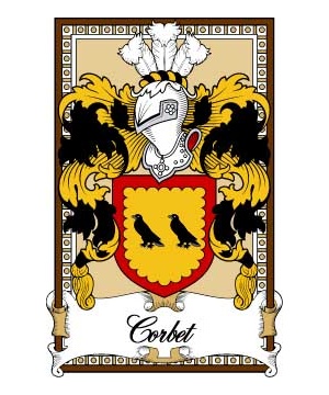 Scottish-Bookplates/C/Corbet-Crest-Coat-of-Arms