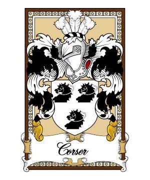 Scottish-Bookplates/C/Corser-Crest-Coat-of-Arms