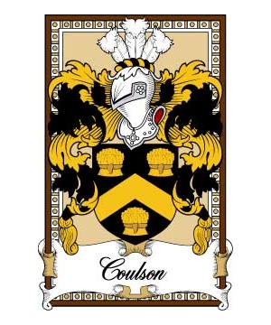 Scottish-Bookplates/C/Coulson-or-Cowlson-Crest-Coat-of-Arms