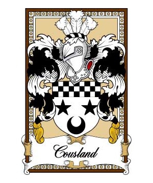 Scottish-Bookplates/C/Cousland-Crest-Coat-of-Arms