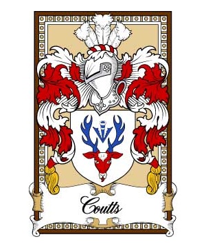 Scottish-Bookplates/C/Coutts-Crest-Coat-of-Arms