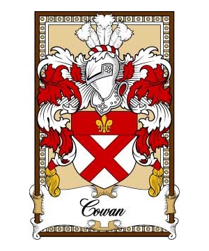 Scottish-Bookplates/C/Cowan-or-Coun-Crest-Coat-of-Arms