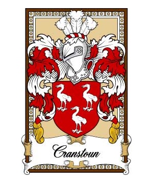 Scottish-Bookplates/C/Cranstoun-Crest-Coat-of-Arms