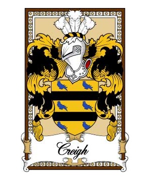 Scottish-Bookplates/C/Creigh-or-Creich-Crest-Coat-of-Arms