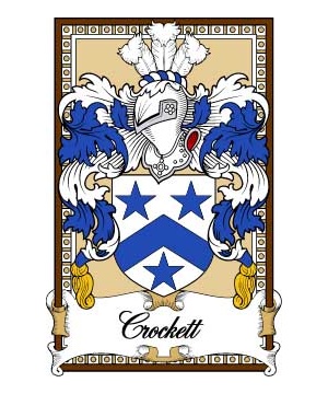 Scottish-Bookplates/C/Crockett-Crest-Coat-of-Arms