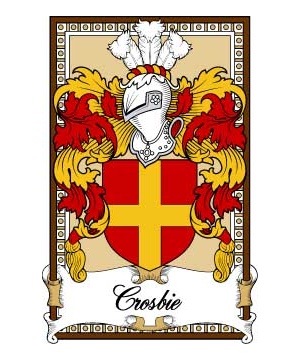 Scottish-Bookplates/C/Crosbie-Crest-Coat-of-Arms