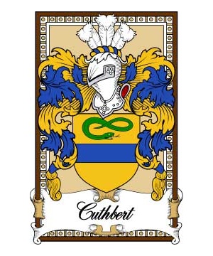 Scottish-Bookplates/C/Cuthbert-Crest-Coat-of-Arms